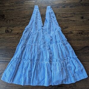 ASOS Pinstripe Summer Tier Dress